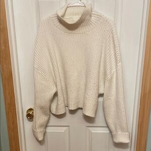 H&M Ribbed Turtleneck Sweater